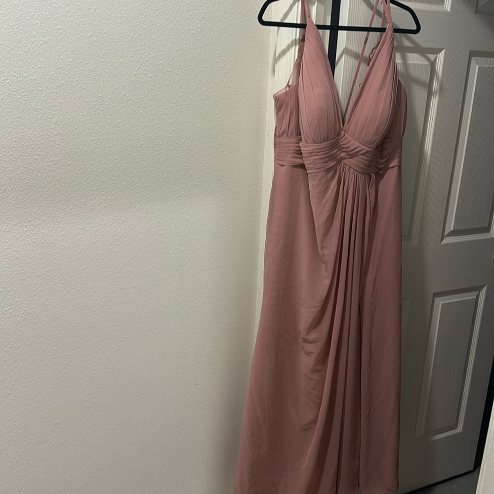 Azazie Dusty Rose Bridesmaids Dress